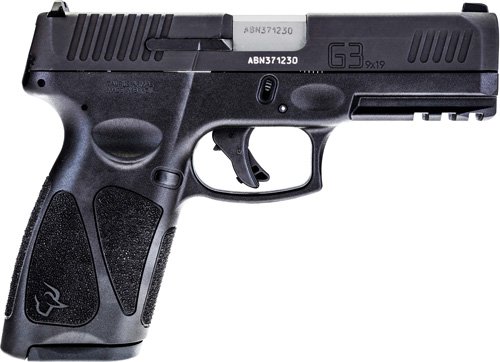 TAURUS G3 9MM 17-SHOT 3-DOT - ADJ. MATTE BLACK POLYMER