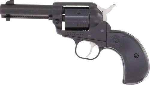 RUGER WRANGLER 22LR 3.75" - FS 6-SH BLACK BIRDSHEAD GRIP
