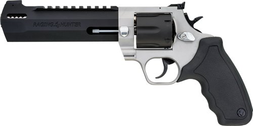 TAURUS RAGING HUNTER 44MAG - 6 3/4" 6-SHOT TWO/TONE RUBBER