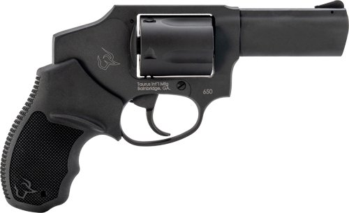 TAURUS 650 357MAG 3" FIXED - 5-SHOT BLACK RUBBER