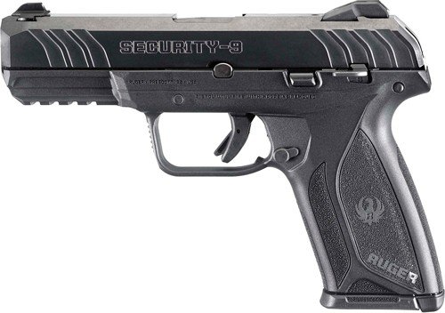 RUGER SECURITY-9 9MM LUGER - ADJ 10-SHOT BLUED SYN