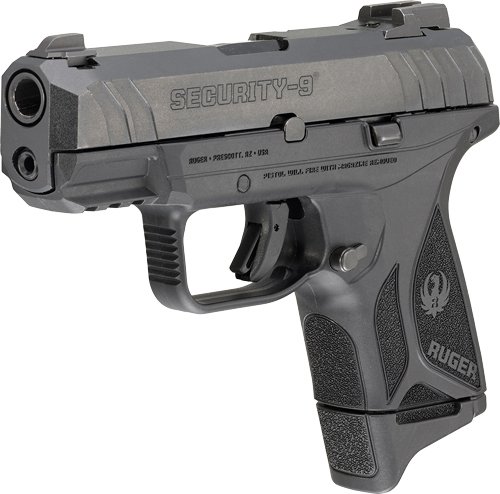 RUGER SECURITY-9 PRO COMPACT - 9MM TRITIUM 10-SHOT BLUED
