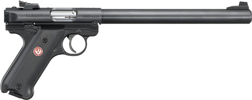 RUGER MARK IV TARGET 22LR - 10" BULL AS BLUED SYNTHETIC