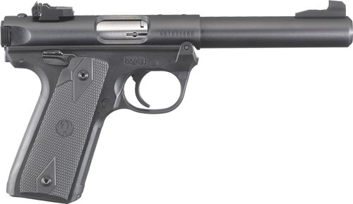 RUGER MARK IV 22/45 22LR - 5.50" ADJ. BLUED POLYMER