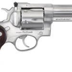 RUGER REDHAWK 45ACP 4.2" - STAINLESS WOOD ADJUSTABE