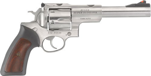 RUGER SUPER REDHAWK 10MM - 7.5" AS STAINLESS HOGUE TAMER