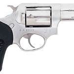 RUGER SP101 357 MAGNUM 3.06" - FS STAINLESS RUBBER