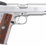 RUGER SR1911 45ACP FS 8-SHOT - STAINLESS WOOD GRIPS