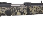 RUGER 77/357 357 MAGNUM - BLUE CAMO W/RINGS THREADED