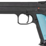 CZ TS2 SA 40SW FS 17-SHOT - BLACK POLYCOAT BLUE GRIP