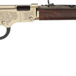 HENRY H4 GOLDENBOY DELUXE 4TH - EDITION ENGRAVED 22S/L/LR