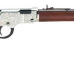 HENRY H4 SILVER EAGLE 22S/L/LR - 20" OCTAGON WALNUT ENGRAVED