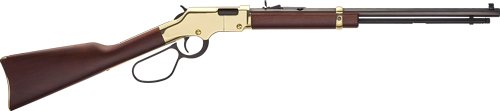 HENRY H4 GOLDENBOY 17HMR - 20" OCTAGON WALNUT LARGE LOOP