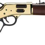 HENRY H6 BIG BOY BRASS 357/38 - SIDE GATE 16.5" OCTAGON WALNUT