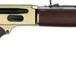 HENRY H9 BRASS SIDE GATE 30-30 - 20" BRASS WALNUT