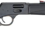 HENRY H12 X MODEL LEVER 44MAG - 17.4" TB BLUED BLACK SYN.