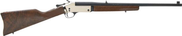 HENRY H15 SINGLE BARREL 44MAG - 22" BRASS RECEIVER WALNUT