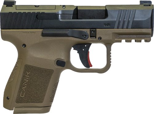 CANIK METE MC9 CALI 9MM 3.18" - BBL. OR FS 2-10RD BLACK/FDE