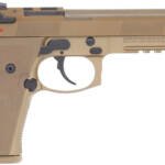 BERETTA M9A4 G 9MM 5.1" 10RD - TAN OPTIC READY THREADED USA