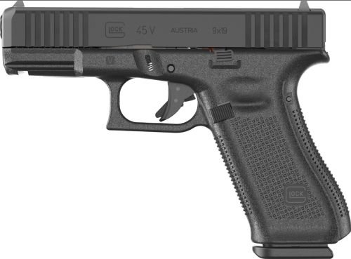 GLOCK 45 V 9MM FIXED SIGHT - 17-SHOT W/FRONT SERRATIONS