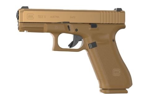 GLOCK 19X V NIGHT SIGHTS - 19-SHOT FDE