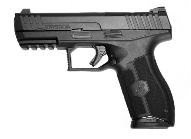 IWI - ISRAEL WEAPON INDUSTRIES MASADA OR 9MM POLY 4" BLK 17+1