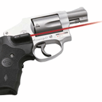 CRIMSON TRACE LASER LASERGRIP - RED S&W J-FRM RND BUTT EXTNDED