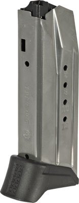 RUGER MAGAZINE AMERICAN COMPAC - 9MM LUGER 12RD STAINLESS
