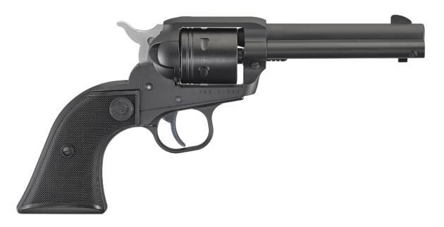RUGER WRANGLER 22LR BLK/SYN 4.6" 6SH