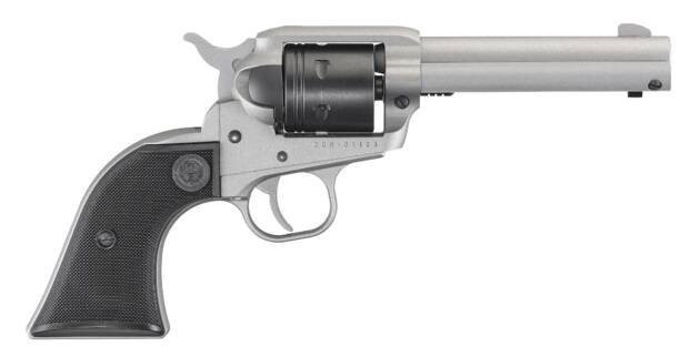 RUGER WRANGLER 22LR SLVR/SY 4.6" 6SH