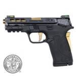 SMITH AND WESSON M&P380 PC 380ACP PORTED GOLD