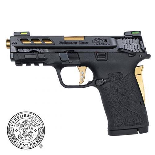 SMITH AND WESSON M&P380 PC 380ACP PORTED GOLD