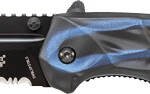 S&W KNIFE BLACK OPS 3RD GEN. - BLUE HANDLE MAGIC ASSIST
