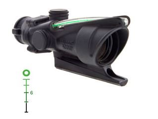 TRIJICON ACOG 4X32 .223 BAC DONUT GRN