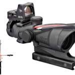 TRIJICON ACOG 4X32 RED BLSTC CRSHR .223