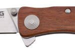 SOG KNIFE TWITCH II - SATIN POLISH WOOD HANDLE