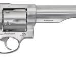 RUGER REDHAWK 44 REM MAG 7.5" - STAINLESS WOOD ADJUSTABE