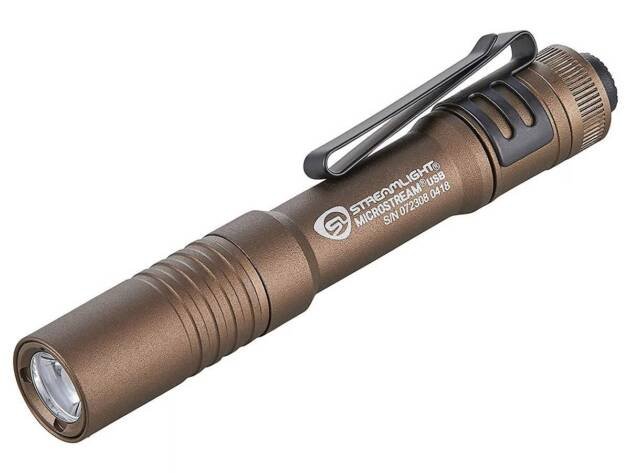 STREAMLIGHT MICROSTREAM USB 250LM COYOTE