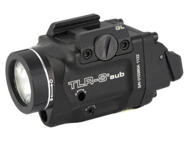 STREAMLIGHT TLR-8 SUB 500LM G43X LGT/LSR