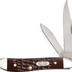 CASE KNIVES JIGGED BONE - SYNTHETIC PEANUT