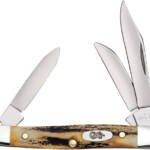 CASE KNIVES GENUINE STAG - SMALL STOCKMAN