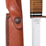 CASE KNIVES LEATHER UTILITY - HUNTER WITH LEATHER SHEATH