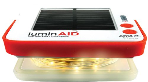 ARB LUMINAID SOLAR STRING - WHITE LIGHT WITH PHONE CHARGER