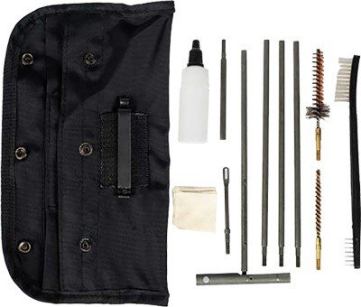 TAC SHIELD CLEANING KIT - AR15/M16 GI FIELD BLACK POUCH