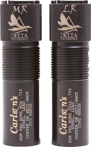 CARLSONS CHOKE TUBE WATERFOWL - 2PK 12GA M/L RANGE REM PRO