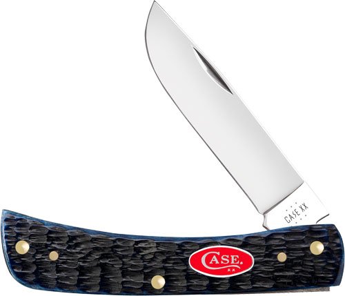 CASE KNIVES NAVY BLUE BONE - ROGERS JIG SOD BUSTER JR