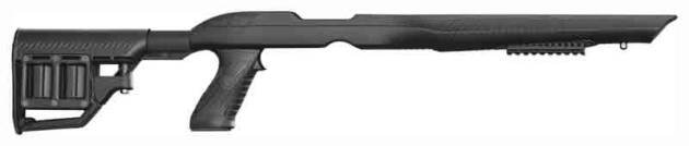 ADTAC M4 STOCK RUGER 10/22 - TACTICAL BLACK SYNTHETIC