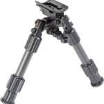 CALDWELL BIPOD ACCUMAX 6"-9" - CARBON FIBER SWIVEL STUD