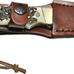 UNCLE HENRY KNIFE STAGLON 2.8" - BLADE W/LEATHER SHEATH