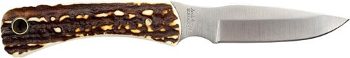 UNCLE HENRY KNIFE NEXT GEN - STAGLON 3.1" CAPER W/LTHR SHTH